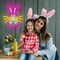 Easter Bunny Neon Sign, LED Dimmable Pink Easter Rabbit Bunny Neon Light for Wall Decor, Easter Day Neon Light Sign for Bedroom Bar Party Easter Decor Kid Gift(11 * 13.3in)